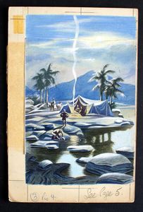 Judar & His Brother: Bedouin Evenings art by Ron Embleton