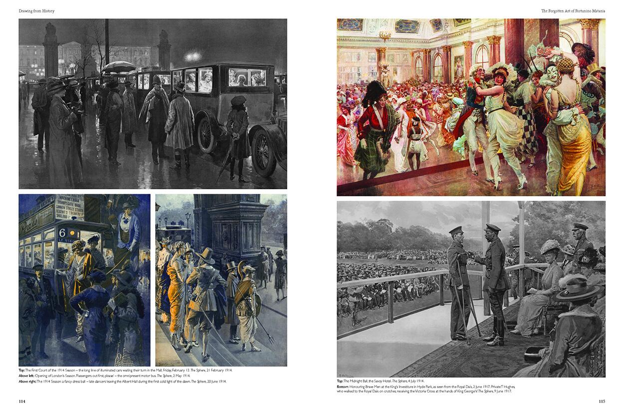 Drawing from History: The Forgotten Art of Fortunino Matania by Lucinda Gosling; foreword by James Gurney