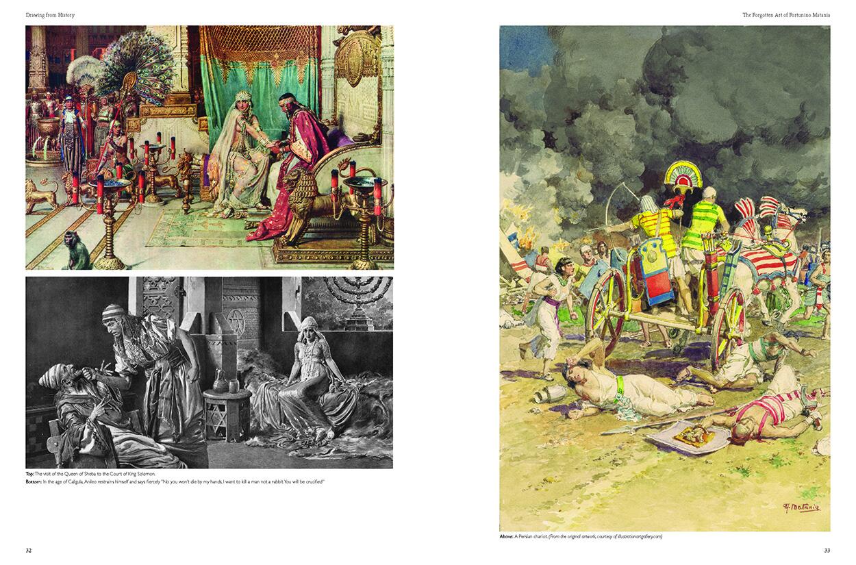 Drawing from History: The Forgotten Art of Fortunino Matania by Lucinda Gosling; foreword by James Gurney