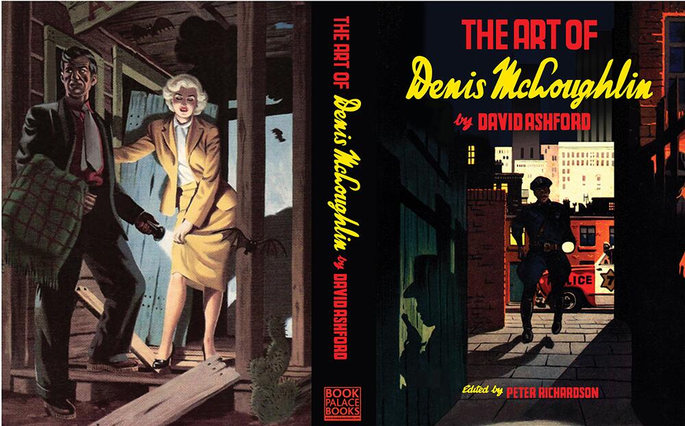 Both covers, The Art of Denis McLoughlin