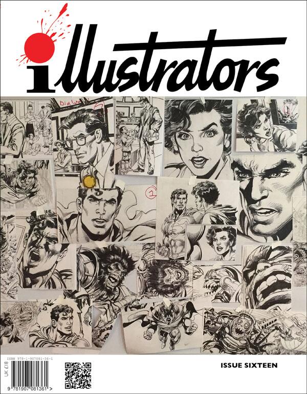 illustrators issue 16 by Pete Stone, Diego Cordoba, David Ashford 