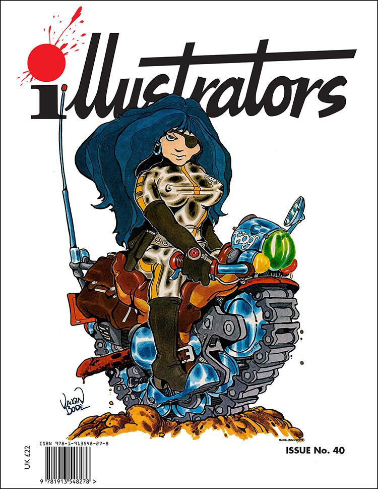 back cover, illustrators issue 40