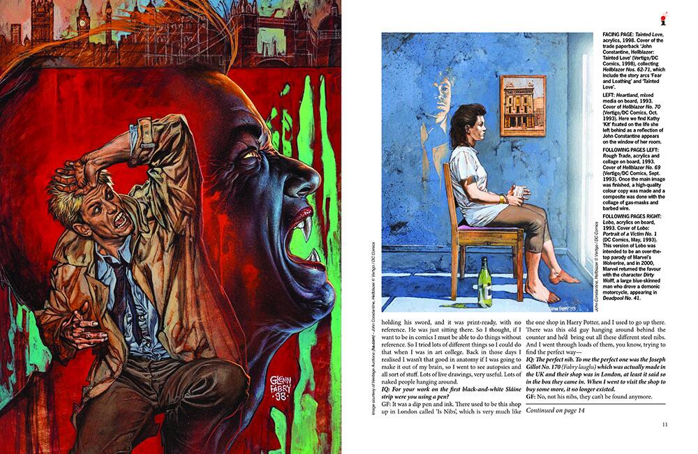 Glenn Fabry, illustrators issue 45 (Frankenstein cover) ONLINE EDITION