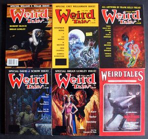 Weird Tales: 1989 - 1991 (6 issues) by Various
