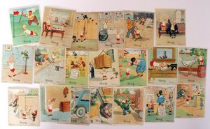 Cigarette Cards: Henry Series 1 (18 cards)
