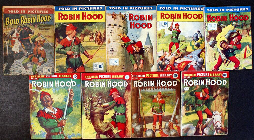 Thriller Picture Library: Robin Hood Bundle (9 issues)
