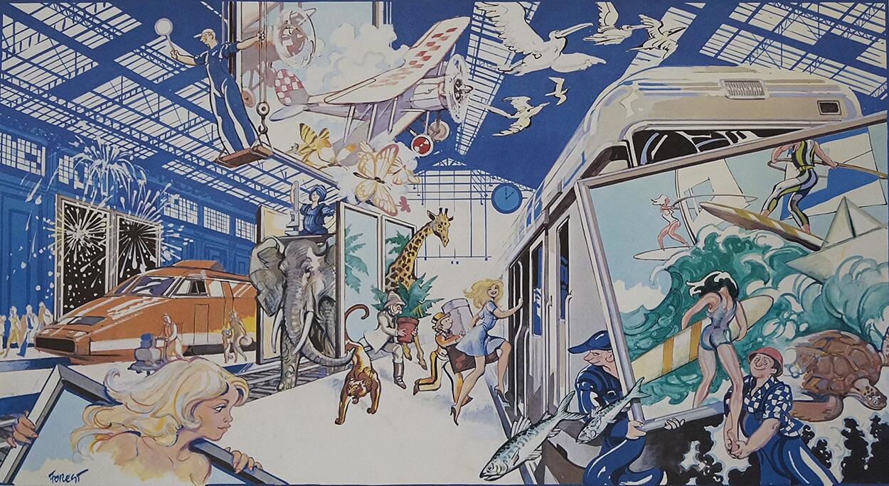 Jean-Claude Forest artist biography