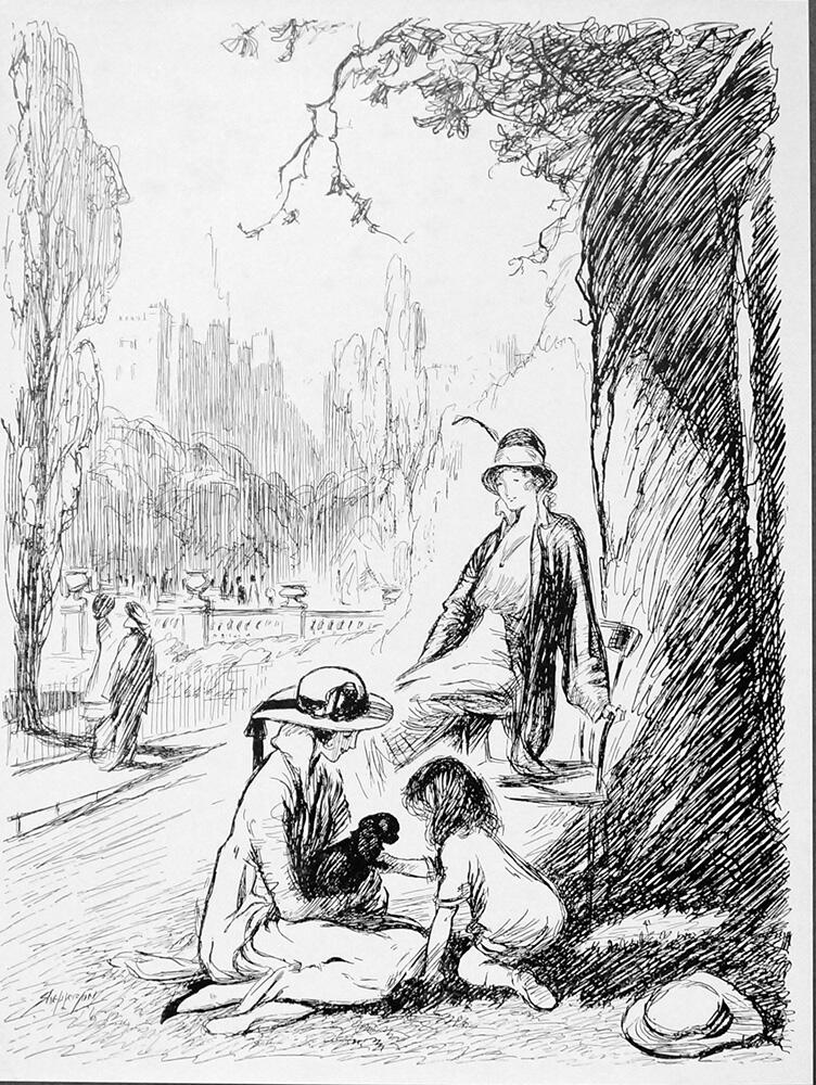 Claude Shepperson artist biography