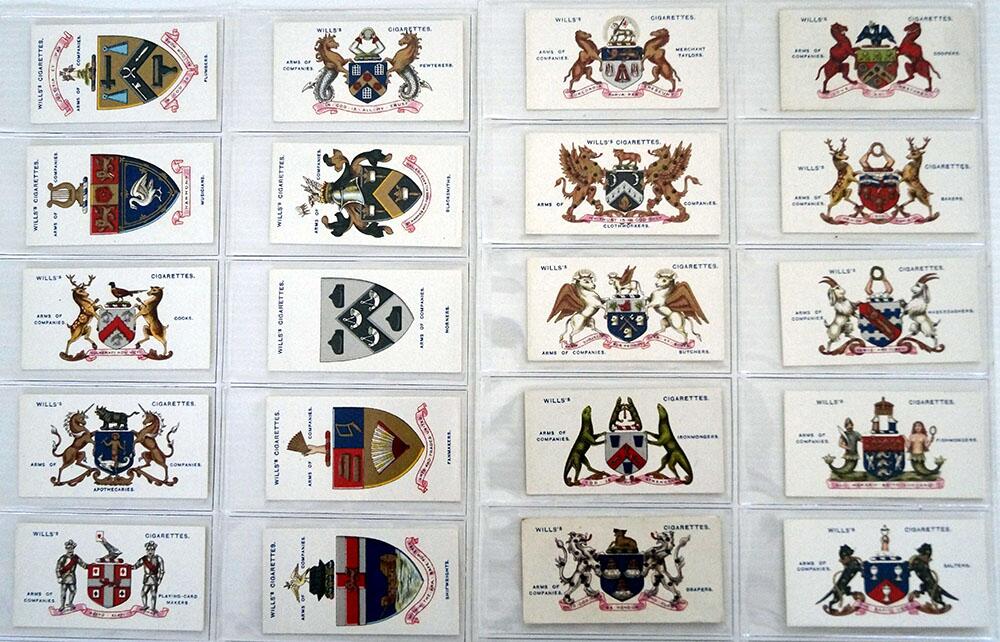 Arms of Companies  Full set of 50 cards (1913)