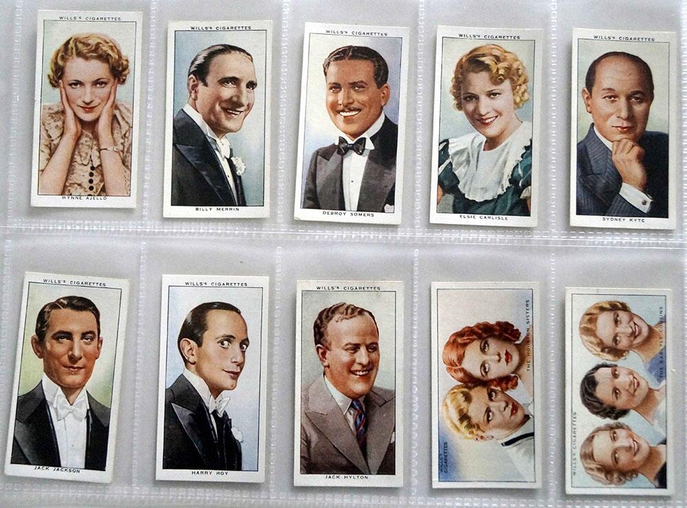 Full Set of 50 Cigarette Cards: Radio Celebrities Second Series (1935) by  Various at The Book Palace