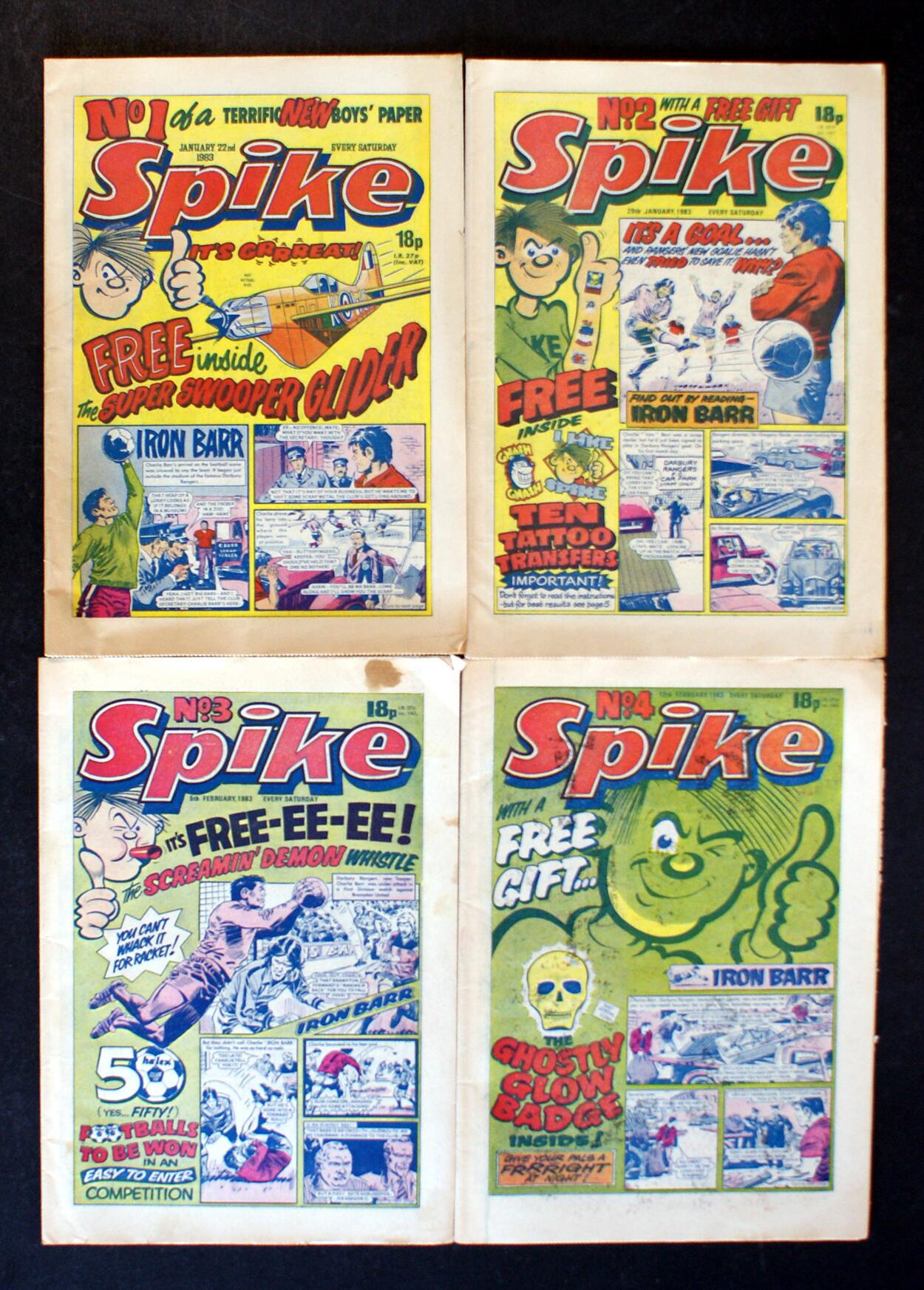 Spike #1 - #4 by Various