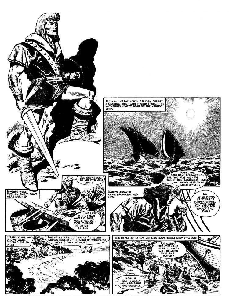 Karl the Viking Volume II by Ted Cowan, Ken Bulmer, Michael Moorcock