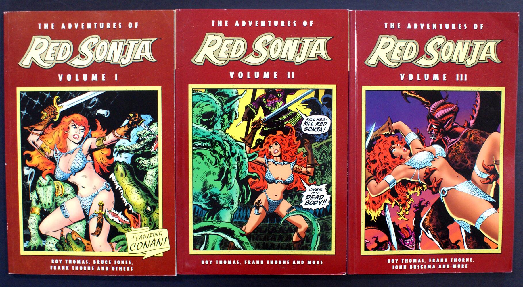 The Adventures of Red Sonja: Volumes 1 - 3 by Various
