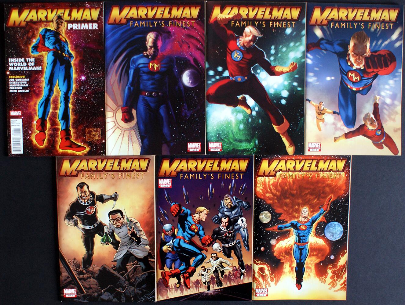 Marvelman: Familys Finest + Marvelman Primer (7 Issues)