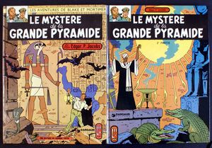 Le Mystere De La Grande Pyramide: Volumes 1 & 2 (French Editions) by Edgar P. Jacobs