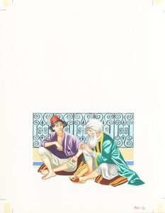 Sinbad the Sailor - A Little Chat art by Ron Embleton