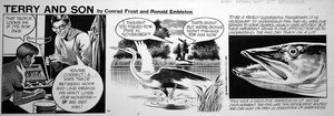 Terry and Son - Pike Heron art by Ron Embleton