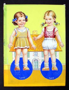 The Dolly Dressmaker art by E V Abbott