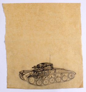 Tank art by Leslie Ashwell Wood