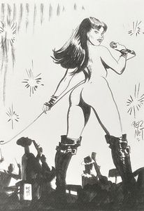 Clara Sings art by Jordi Bernet