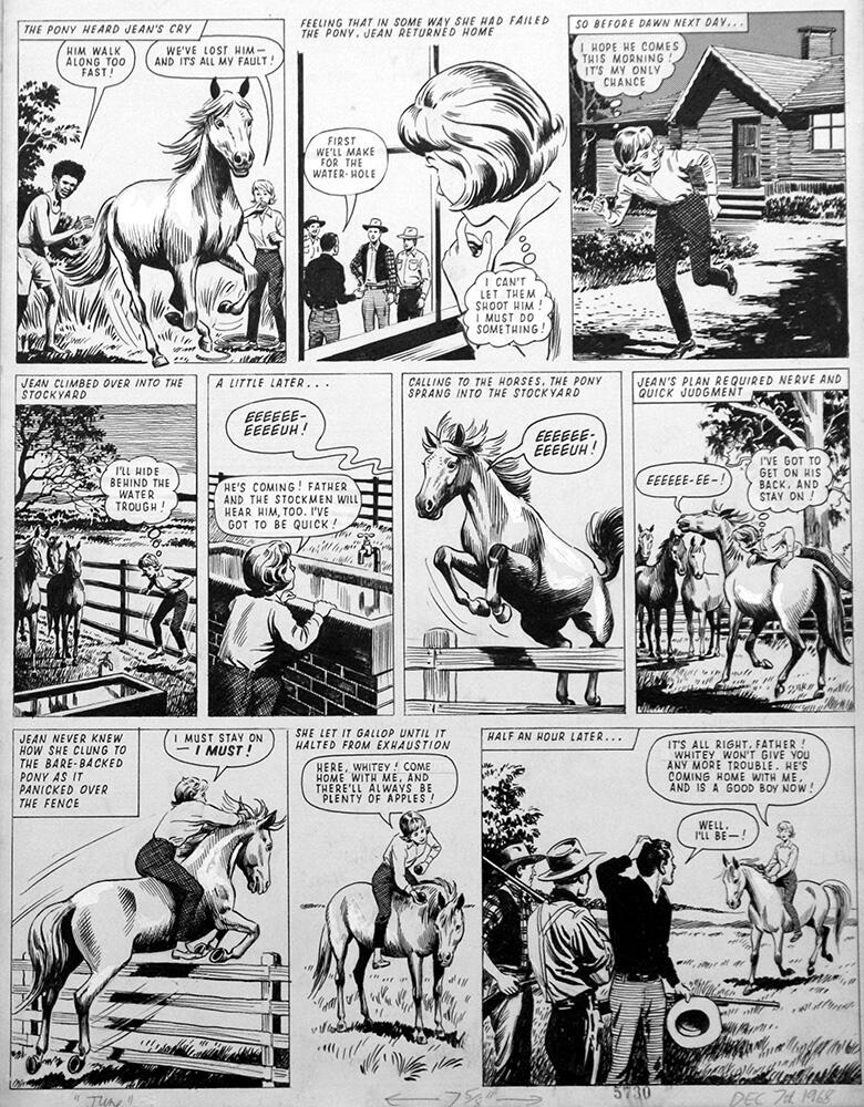 Second Page. art by Reginald B Davis