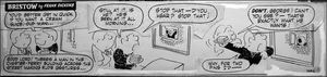Bristow Daily Strip: Cream Slice art by Frank Dickens