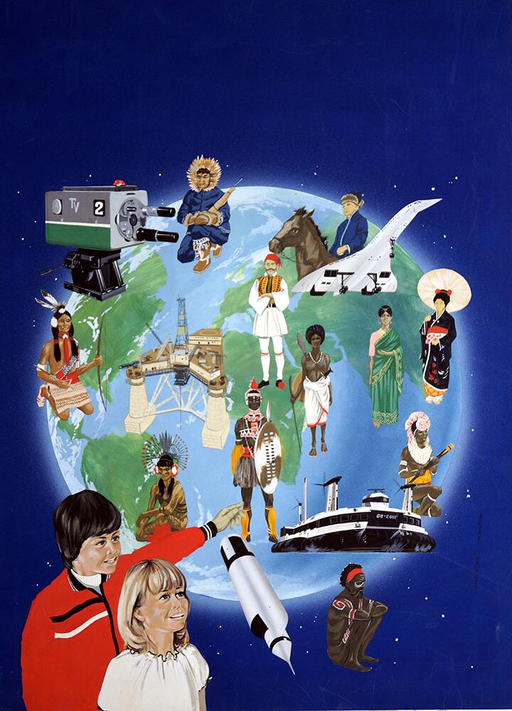 Our Complex World art by Joan Marshall