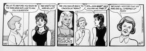 The Soapremes daily strip 430 art by Bill Mevin