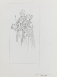 Bleak House - Sir Leicester and Lady Dedlock 1 art by Ron Embleton