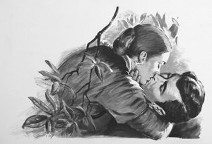 The Kiss art by Edwin Phillips