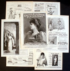 The Graphic: Advertising Bundle #2 (9 pages) art by Various Artists