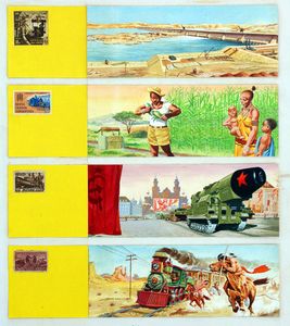Great Achievements On Stamps art by Severino Baraldi
