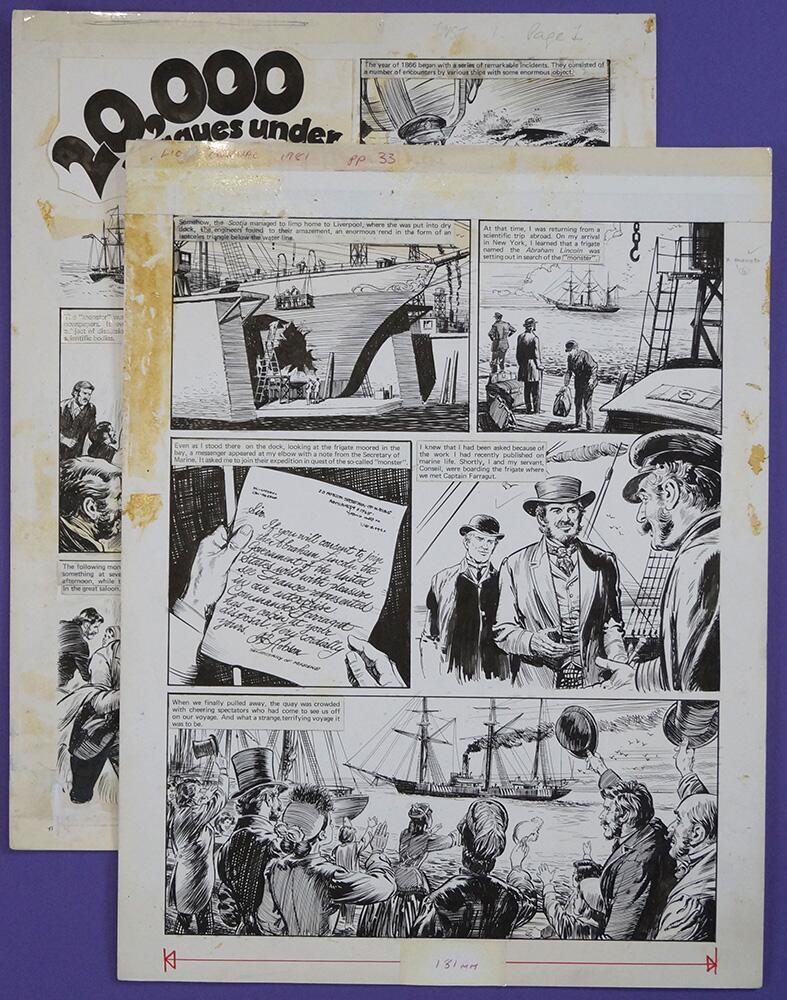 2nd page art by Bill Baker