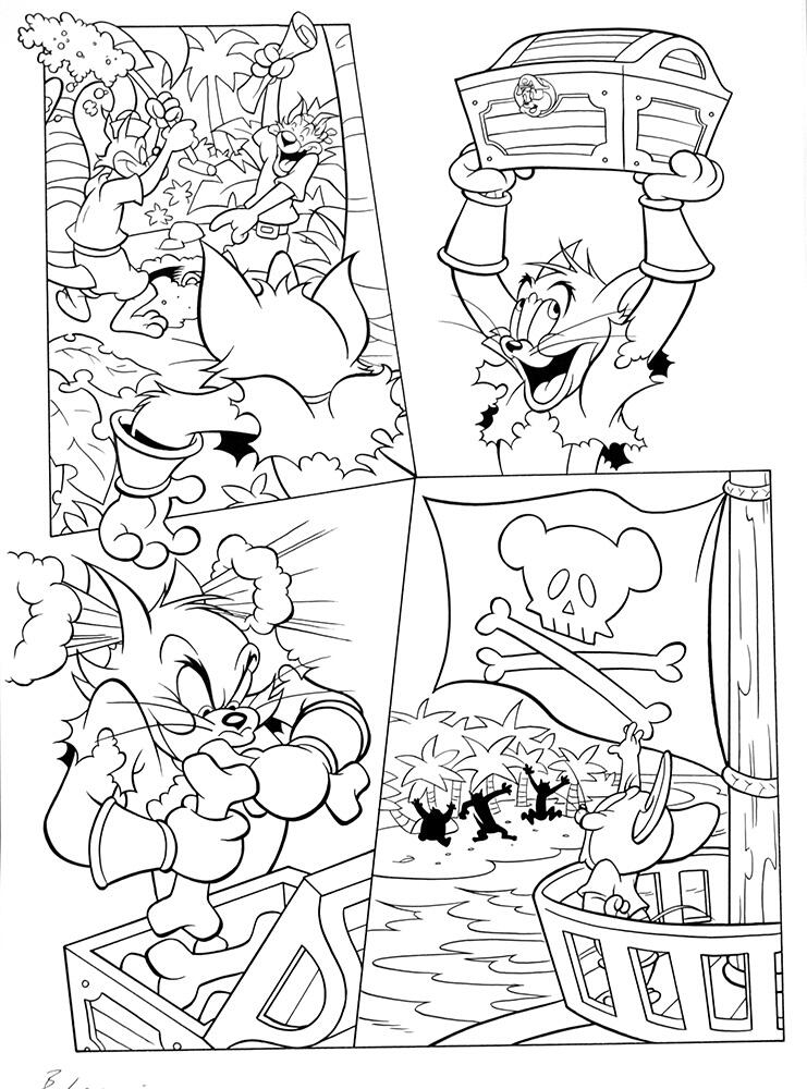 Tom and Jerry page 3 art by Bambos (Georgiou)