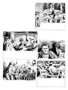 The Last of the Mohicans 16 art by Cecil Doughty
