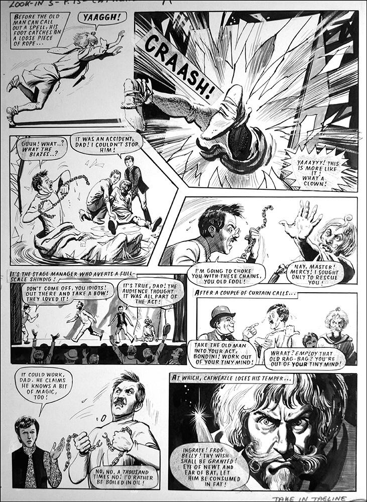 2nd page of story art by Gerry Embleton