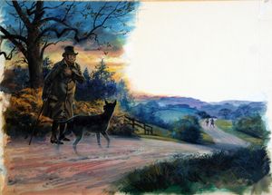 Ghost Hound art by Andrew Howat