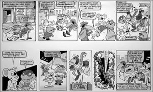 Danger Mouse: Swag Bag art by Andy Lanning
