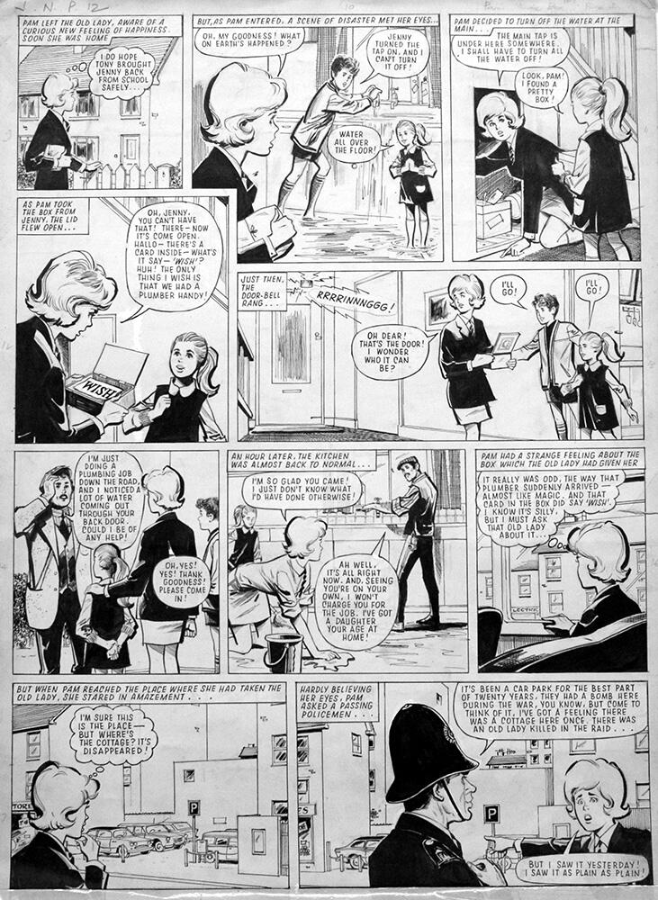 Pam's Magic Box 1-2 art by Geoff Jones