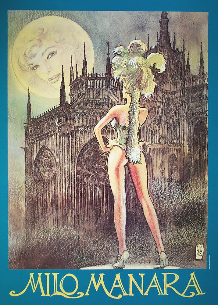 Milano art by Milo Manara