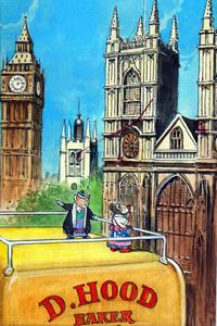 Katie Country House Goes to London: The Houses of Parliament art by Philip Mendoza