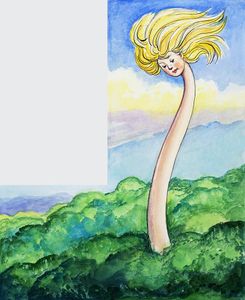Alice with Her Head in the Clouds: Alice in Wonderland 33 art by Philip Mendoza