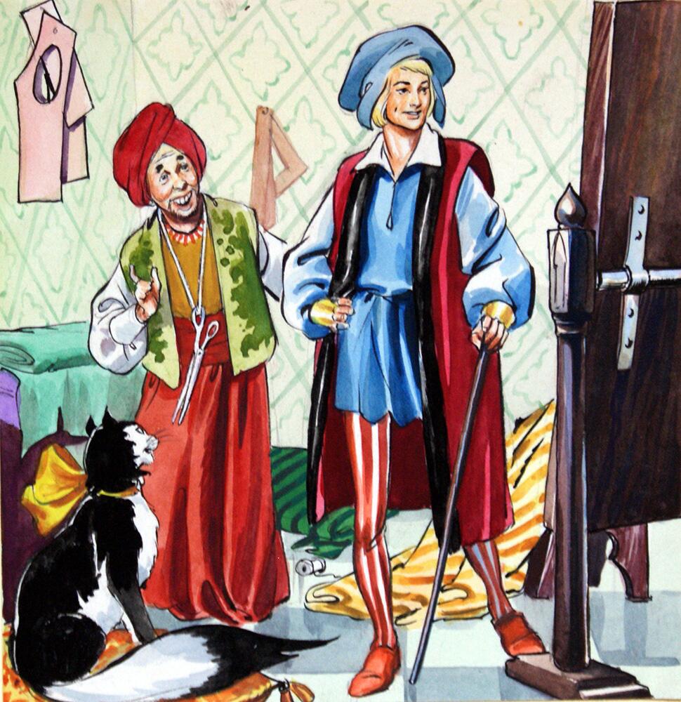 Dick Whittington Goes to the Tailor art by Nadir Quinto