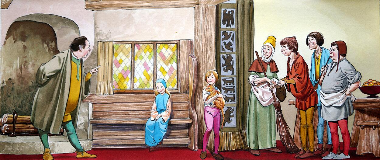Dick Whittington: 17 Introducing the New Boy art by Nadir Quinto