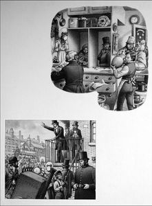 Origins of the Salvation Army art by Patrick Nicolle