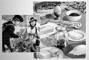 Rations: Yes We Have No Bananas art by Patrick Nicolle
