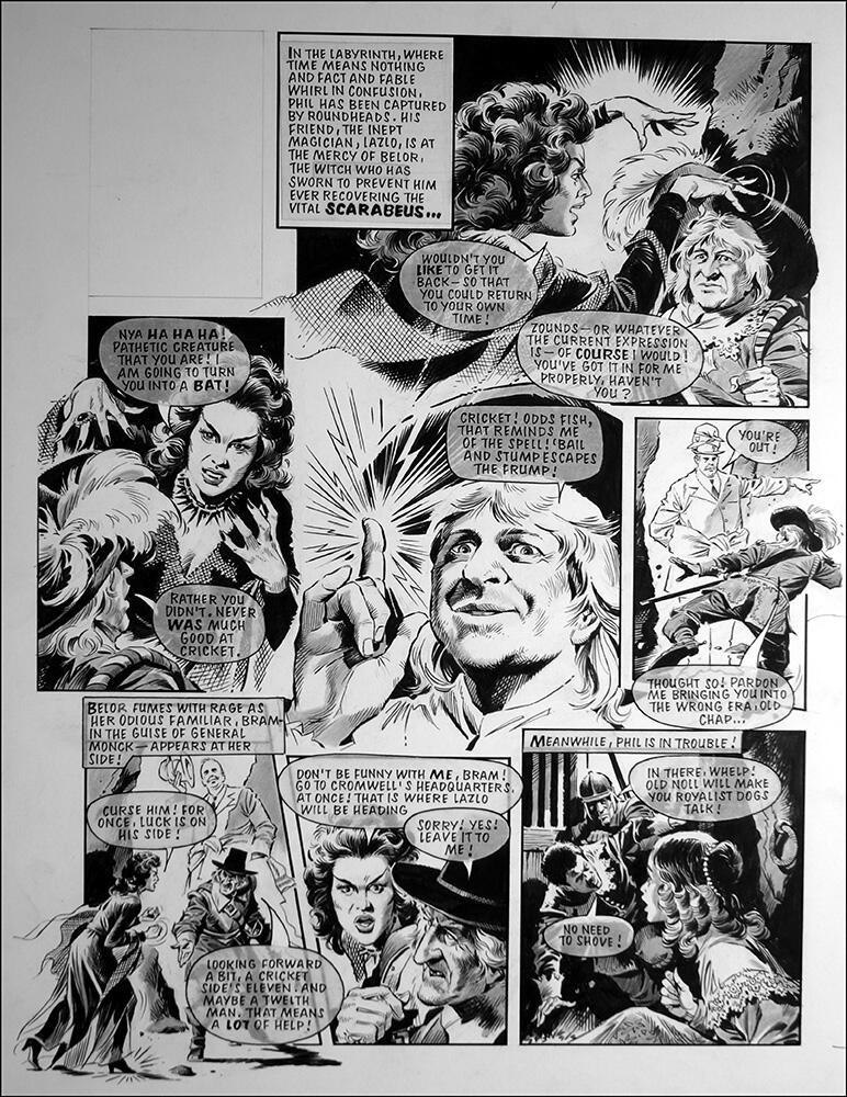 Labyrinth - Umpire (TWO pages) art by Mike Noble
