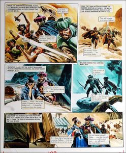 Trigan Empire: Mercy Mission (13 March 1982) (TWO pages) art by Gerry Wood