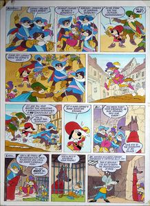 Dogtanian - Monkey Business art by Bill Titcombe