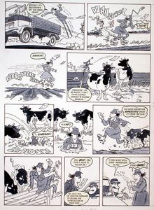 Inspector Gadget in Get Well Soon art by Bill Titcombe